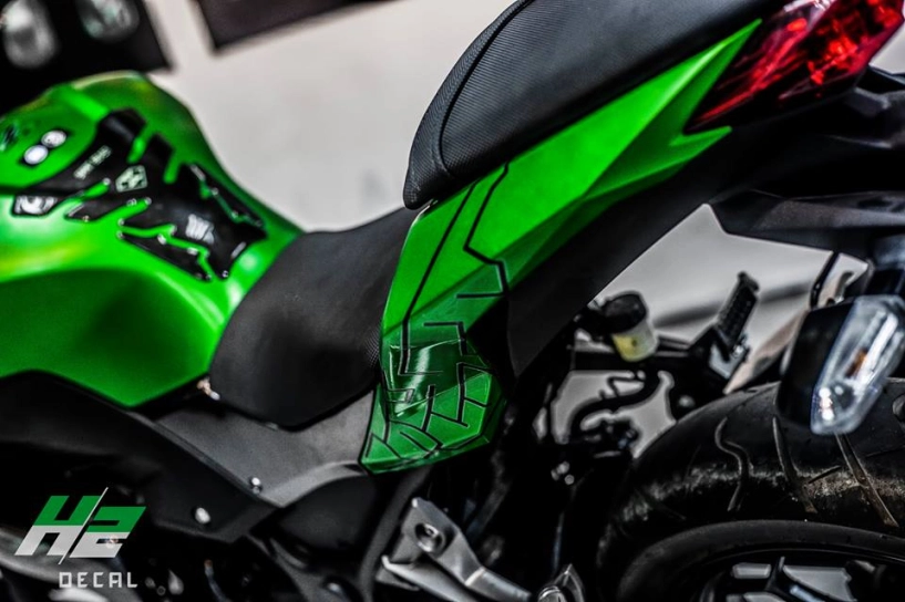 Kawasaki z300 thay áo theo phong cách mới - 5