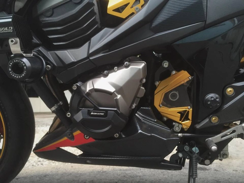 Kawasaki z800 độ full option của biker sài thành - 14