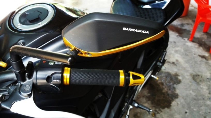 Kawasaki z800 trong bản độ nhiều đồ chơi hàng hiệu của biker cần thơ - 6