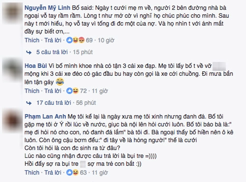 Khi bạn hỏi vì sao bố lấy mẹ và những câu trả lời bá đạo của bố mẹ - 6