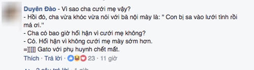 Khi bạn hỏi vì sao bố lấy mẹ và những câu trả lời bá đạo của bố mẹ - 10