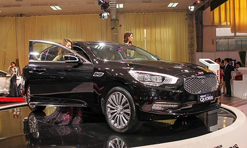  kia quoris - xe hàn giá 27 tỷ tại việt nam motor show 2016 - 1