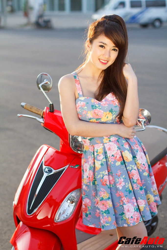 Kymco many fi so dáng cùng hotgirl linh napie - 3