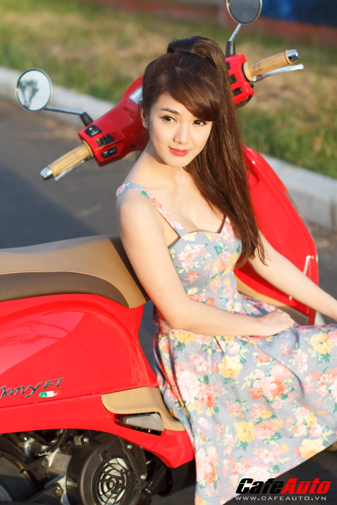 Kymco many fi so dáng cùng hotgirl linh napie - 6