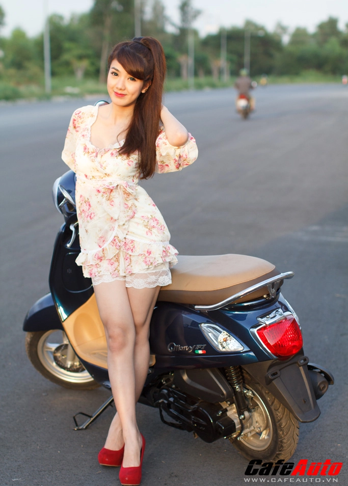 Kymco many fi so dáng cùng hotgirl linh napie - 7