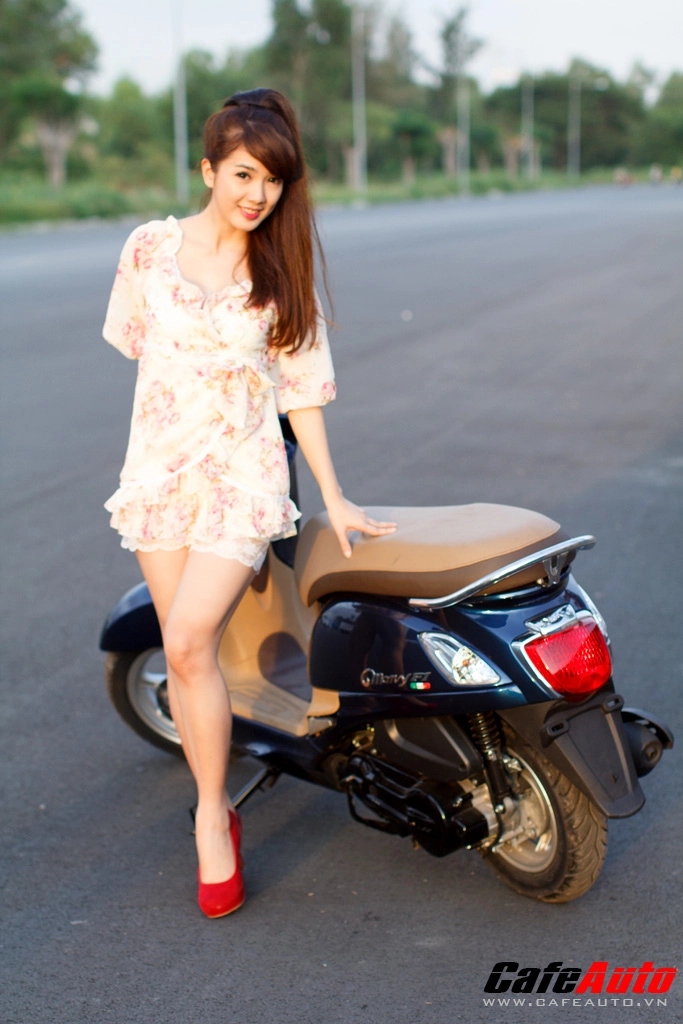 Kymco many fi so dáng cùng hotgirl linh napie - 8