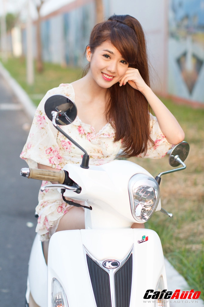 Kymco many fi so dáng cùng hotgirl linh napie - 12