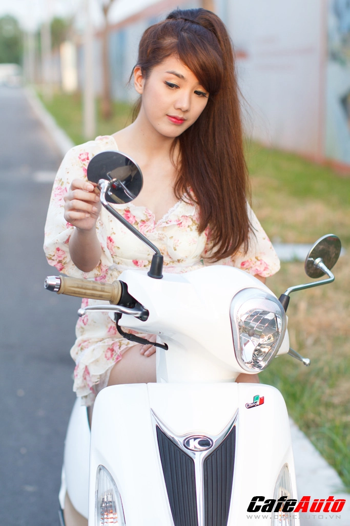 Kymco many fi so dáng cùng hotgirl linh napie - 13