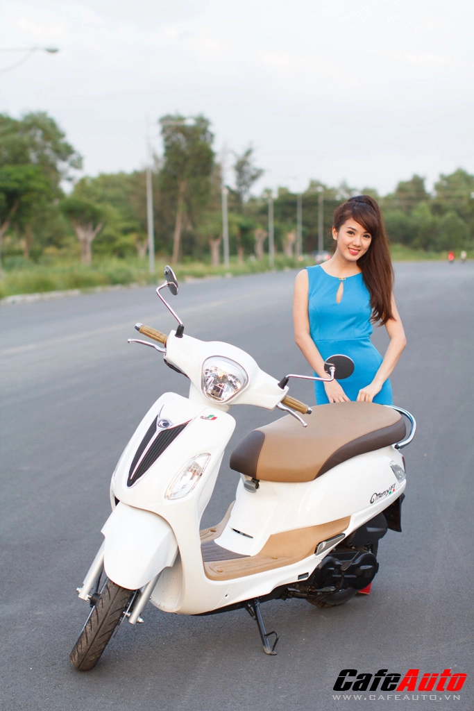 Kymco many fi so dáng cùng hotgirl linh napie - 14