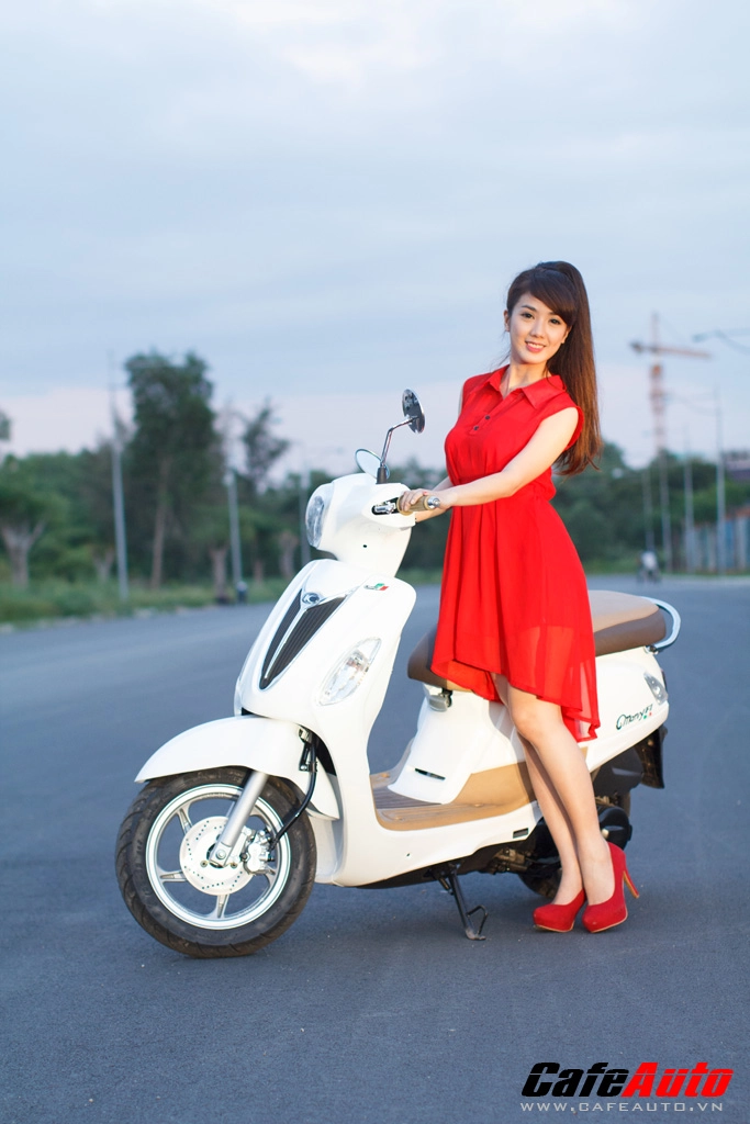 Kymco many fi so dáng cùng hotgirl linh napie - 16