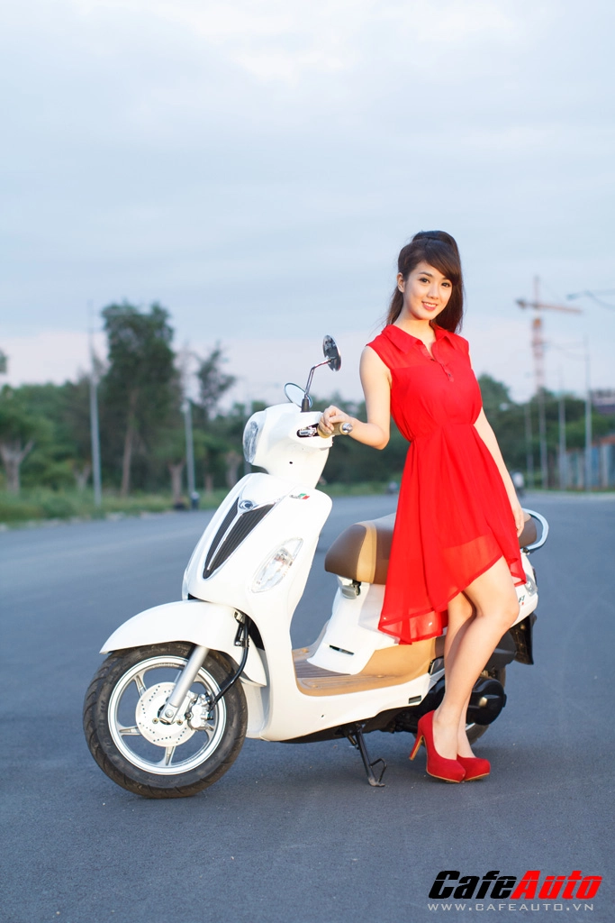 Kymco many fi so dáng cùng hotgirl linh napie - 17