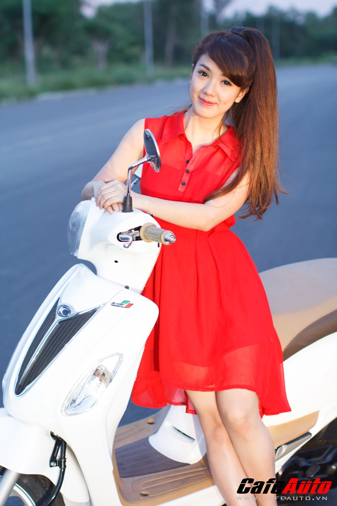 Kymco many fi so dáng cùng hotgirl linh napie - 19