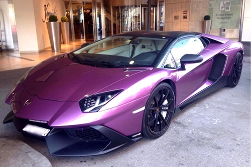  lamborghini aventador bản hiếm màu độc - 1