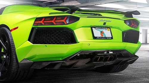  lamborghini aventador roadster màu lạ - 11