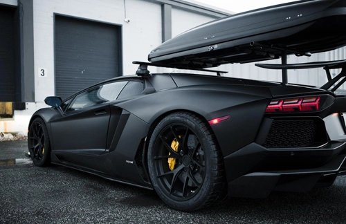  lamborghini aventador trượt tuyết - 9