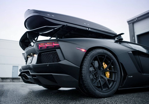  lamborghini aventador trượt tuyết - 13