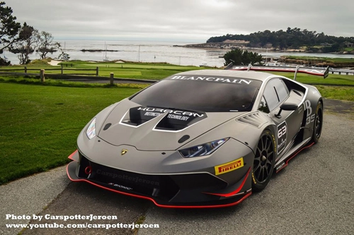  lamborghini để lộ huracan super trofeo - 1