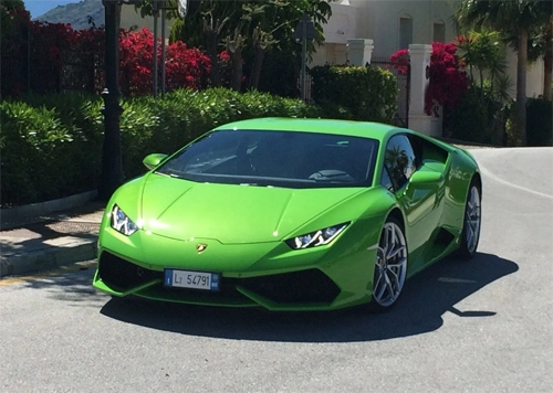  lamborghini huracan xuất hiện trên phố - 1