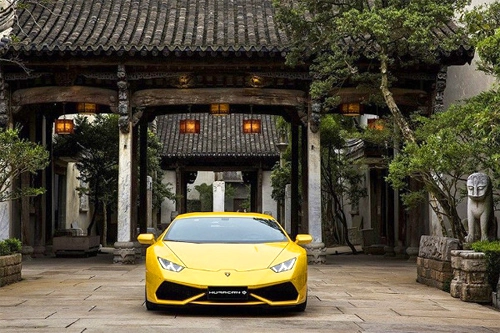  lamborghini huracan zhong - siêu bò giá rẻ - 1