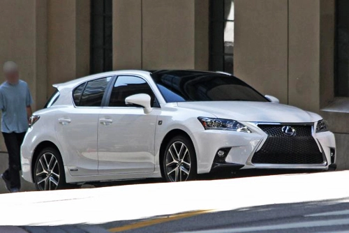  lexus để lộ ct200h bản nâng cấp - 1