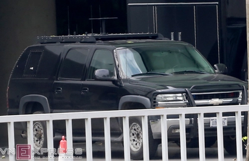 limousine của tổng thống mỹ xuất hiện tại hà nội - 5