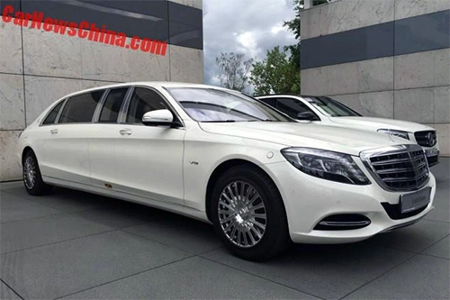  limousine s600 pullman 2016 đầu tiên đến trung quốc - 1