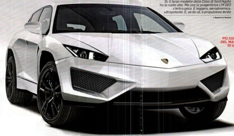  lộ ảnh xe suv của lamborghini - 1