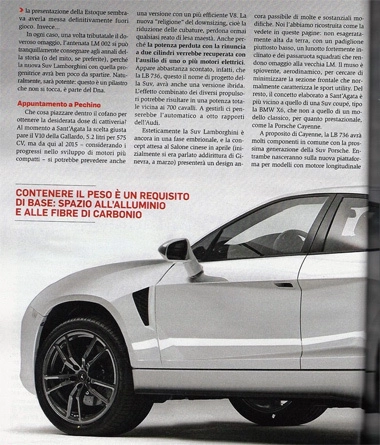  lộ ảnh xe suv của lamborghini - 2