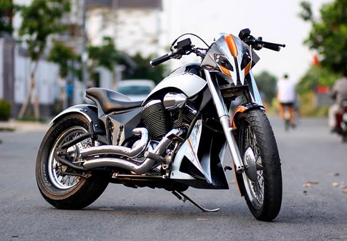  lột xác honda shadow 400 tại sài gòn - 5