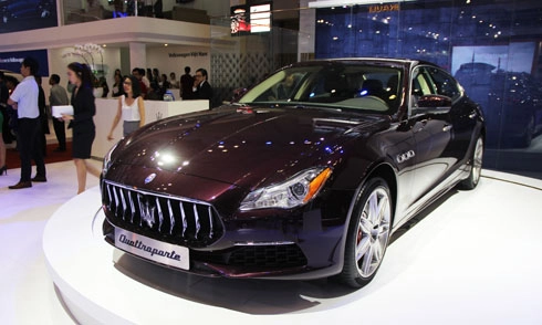  maserati quattroporte 2017 đầu tiên về việt nam - 1