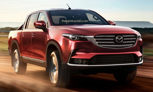  mazda bt-50 thế hệ mới chia tay ford ranger - 1