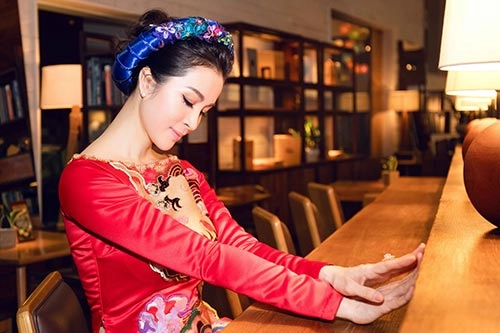 Mc thanh mai mặc áo dài ngồi xế sang đến dự tiệc đón tổng thống pháp - 6