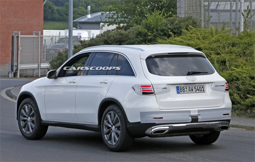  mercedes glc trên đường thử - 2