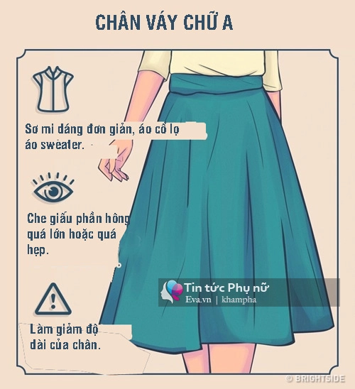 Mông lép bụng mỡ khỏi phải lo với các kế sách chọn chân váy - 4