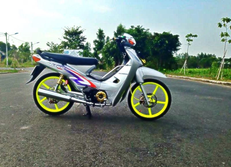 Ngắm chiếc wave 110 độ nhẹ dàn chân đầy nổi bật - 1