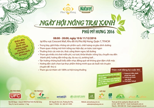 Ngày hội nông trại xanh 2016 tại phú mỹ hưng - 2