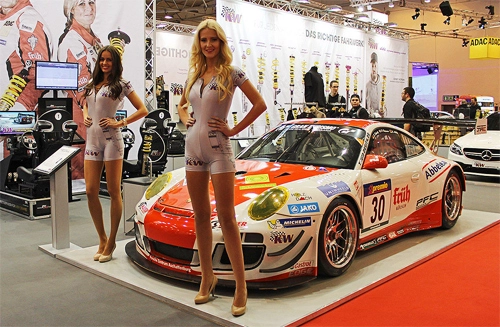  người đẹp và xế độ ở essen motor show 2015 - 2