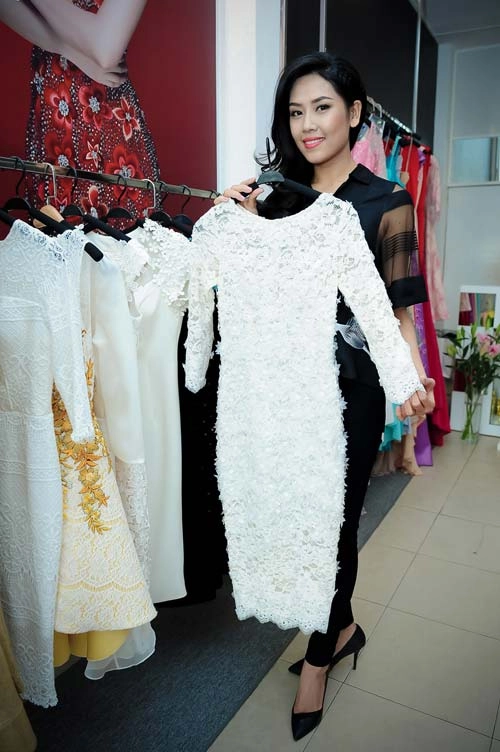 Nguyễn thị loan chọn váy đi thi hoa hậu thế giới - 8