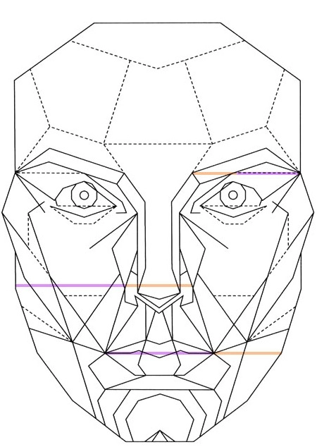Như thế nào là gương mặt đạt tỉ lệ vàng - 1