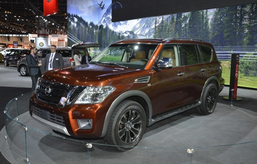  nissan armada 2017 - đối thủ toyota sequoia ra mắt - 1