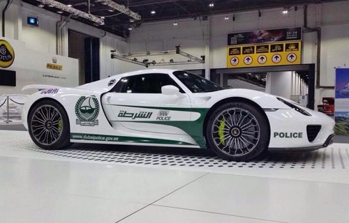  porsche 918 spyder - siêu xe mới của cảnh sát dubai - 1