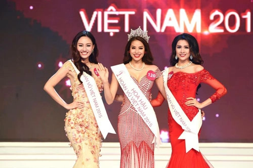 Scandal bủa vây phạm hương vẫn đăng quang hhhvvn 2015 - 3