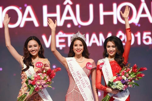 Scandal bủa vây phạm hương vẫn đăng quang hhhvvn 2015 - 4