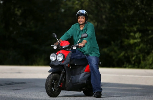  scooter bị tịch thu vì chạy nhanh như môtô - 1