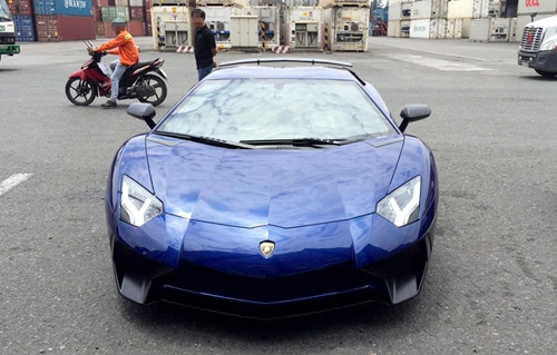  siêu phẩm lamborghini aventador sv đầu tiên về việt nam - 1