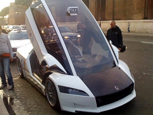  siêu xe concept làm taxi ở rome - 1