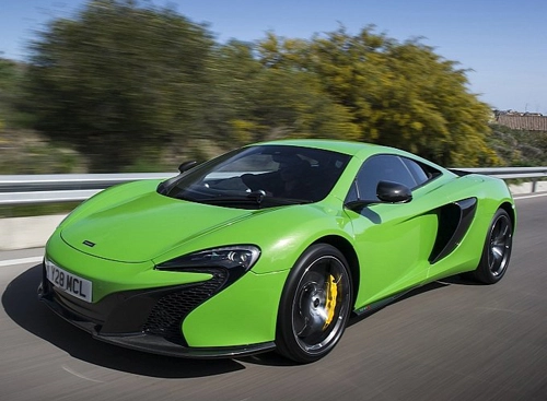  siêu xe mclaren 650s xanh cốm mạnh mẽ - 1