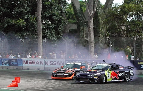  sôi động đường đua formula drift tại singapore - 1