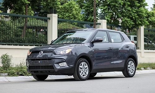  ssangyong tivoli mt - crossover nhập khẩu giá 570 triệu - 1