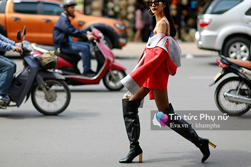 Street style chất phát ngất của tín đồ thời trang hà nội - 4